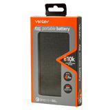 Ventev Portable Battery PD 10,000 mAh Gray by Ventev