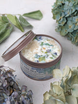 BY THE SEA Hydrangea Sea Salt Candle by Ash & Rose