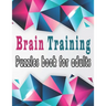 Brain Training Puzzles book for adults: 140+ Large Print Mixed Puzzles - Word search, Sudoku, Cryptograms, Word Scramble to Improve Your Memory and Ig