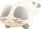 Lazy Cat Plush Toy (2 COLORS) by Subtle Asian Treats