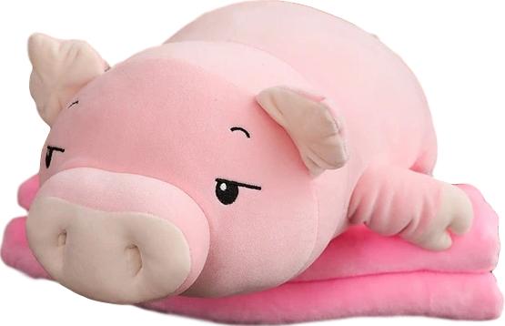 Pat the Piggy Plush (4 VARIANTS, 4 SIZES) by Subtle Asian Treats