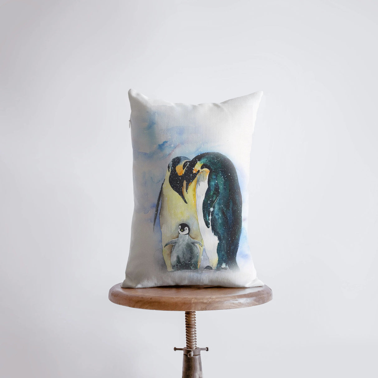 Penguin | 12x18 | Pillow Cover | Penguin Bird |  Bird Lover | Penguin Gift | Throw Pillow | Decor | Gift for her | Accent Pillow Covers by UniikPillows