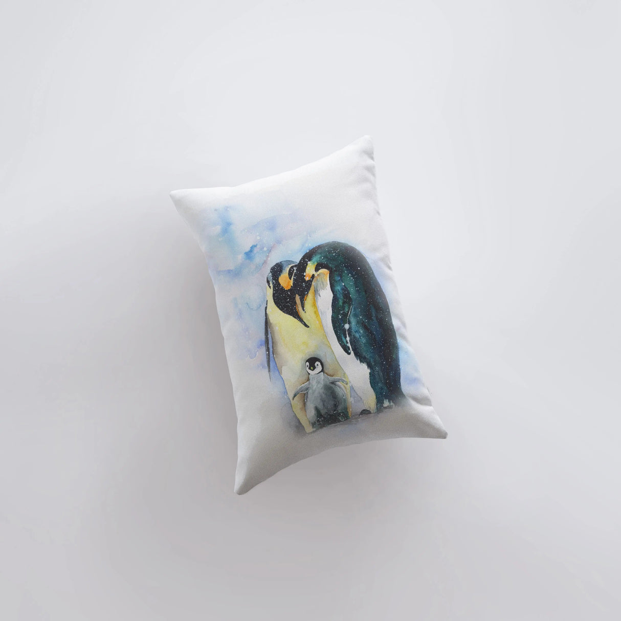 Penguin | 12x18 | Pillow Cover | Penguin Bird |  Bird Lover | Penguin Gift | Throw Pillow | Decor | Gift for her | Accent Pillow Covers by UniikPillows