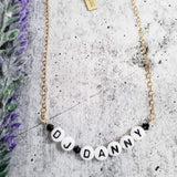 Personalized Letter Beads Choker by Salt and Sparkle