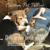 Pet Pillow | Custom Pillow | Throw Pillow | Pillows | Custom Dog Gifts | Custom Gift | Custom Cat Pillow | Custom | Home Decor | Embroidery by UniikPillows