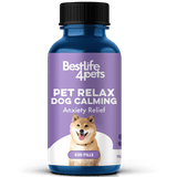 Pet Relax Dog Anxiety and Calming Relief Formula by BestLife4Pets