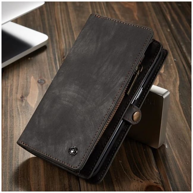 Luxury Leather Wallet with 11 Card Holders And Detachable Phone Case for Samsung Note 10 Plus A20 A50 A70 A80 S9 S8 Note 9 by Js House