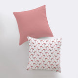 Pink Flamingos | Pillow Cover | Throw Pillow | Home Decor | Pillow | Bedroom Decor | Beach Decor | Throw Pillow Covers | Room Decor | Gift by UniikPillows