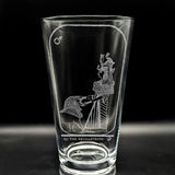 EGYPTIAN TAROT CARD Pint Glasses by LumEngrave