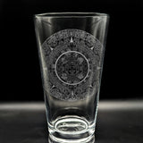 MESOAMERICAN Pint Glasses by LumEngrave