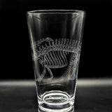 DINOSAUR Pint Glasses by LumEngrave