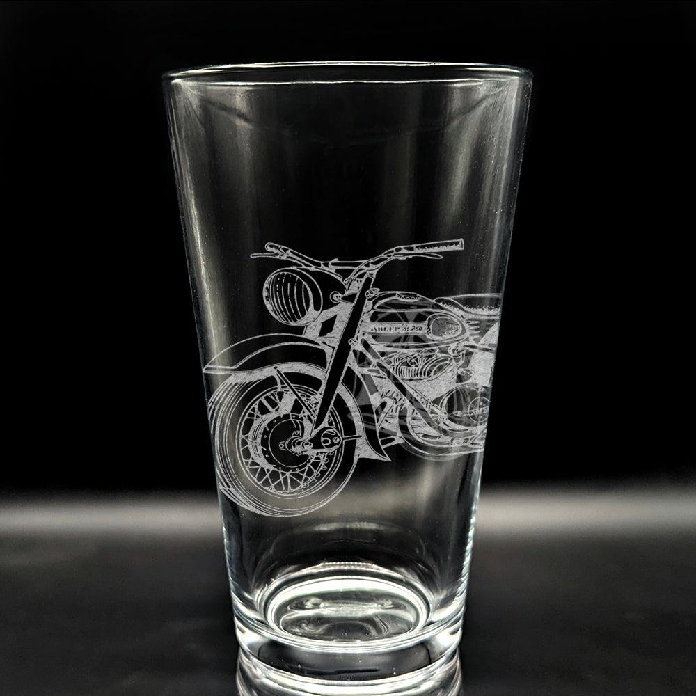 VEHICLE Pint Glases by LumEngrave