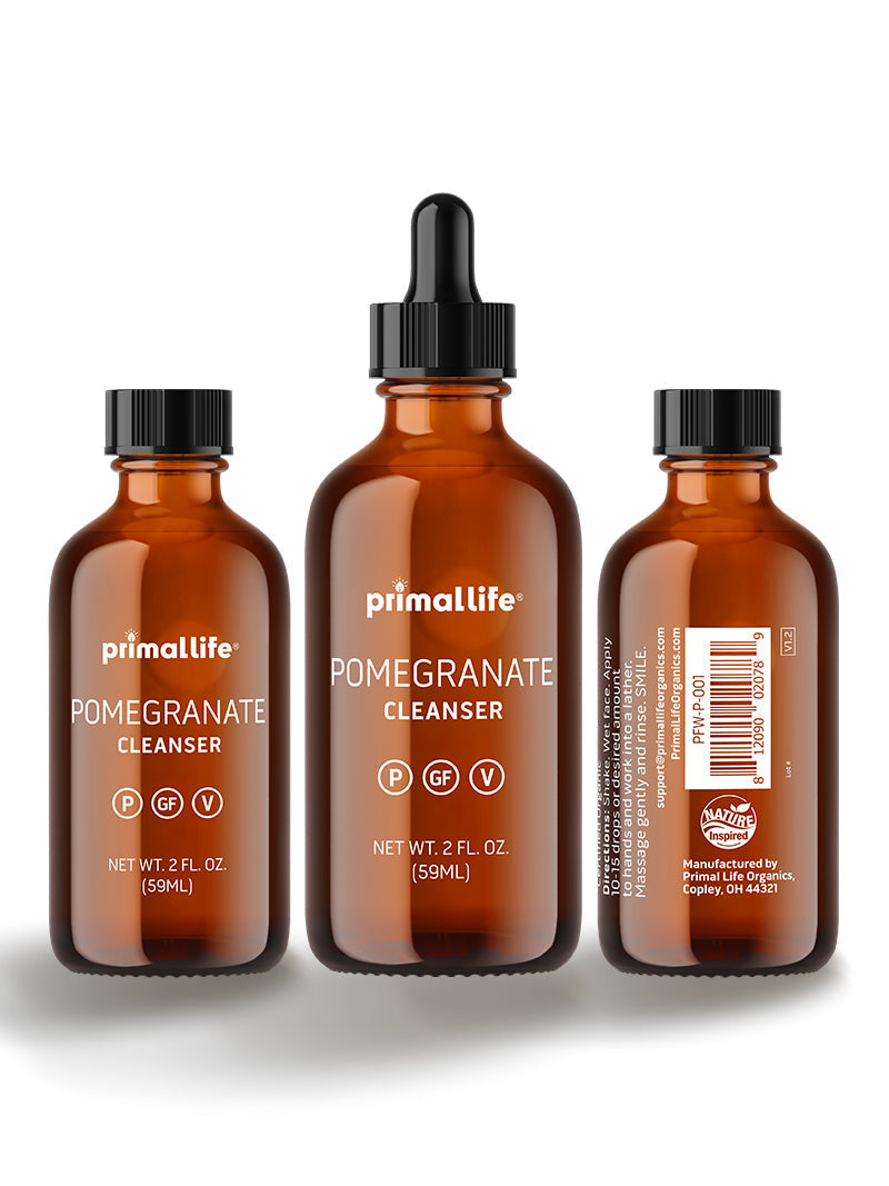 Pomegranate Cleanser, Dry | Sensitive by Primal Life Organics #1 Best Natural Dental Care