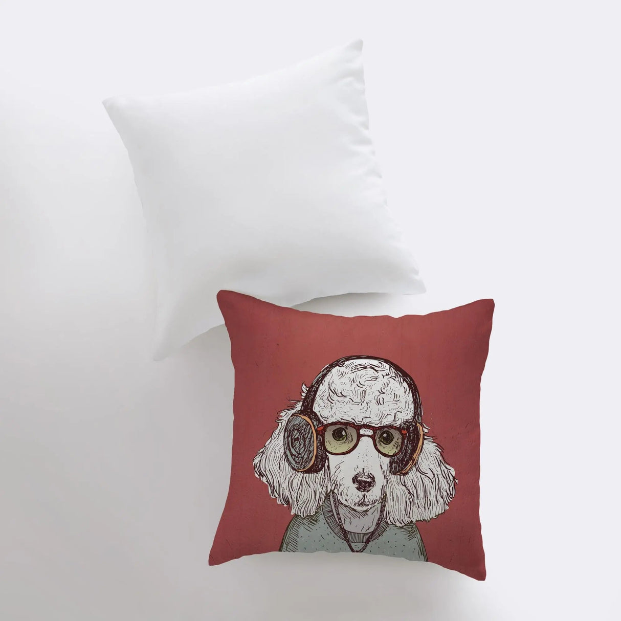 Poodle | Pillow Cover | Throw Pillow | Home Decor | Accent Pillows For Bed | Best Place to Buy Throw Pillows | Cool Throw Pillows  | Gift by UniikPillows