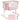 Portable Baby Bedside Bassinet with 5-level Adjustable Heights and Travel Bag-Pink