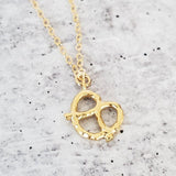 Pretzel Necklace - Ready to ship by Salt and Sparkle