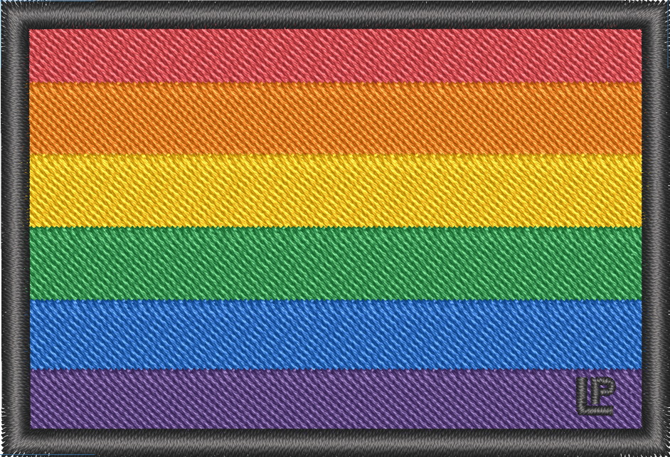 LGBTQ Morale Patch by Proud Libertarian