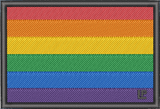 LGBTQ Morale Patch by Proud Libertarian