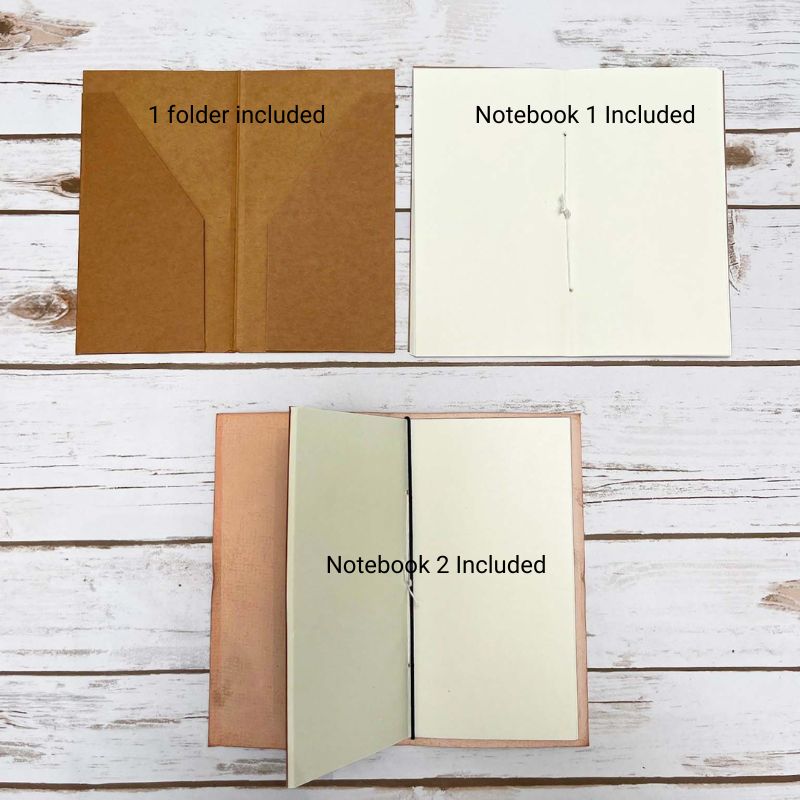 Traveler's Leather Journals - Regular Size by Soothi