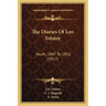 The Diaries Of Leo Tolstoy: Youth, 1847 To 1852 (1917)