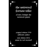 The Universal Fortune Teller: Of Mrs. Bridget the Norwood Gypsy