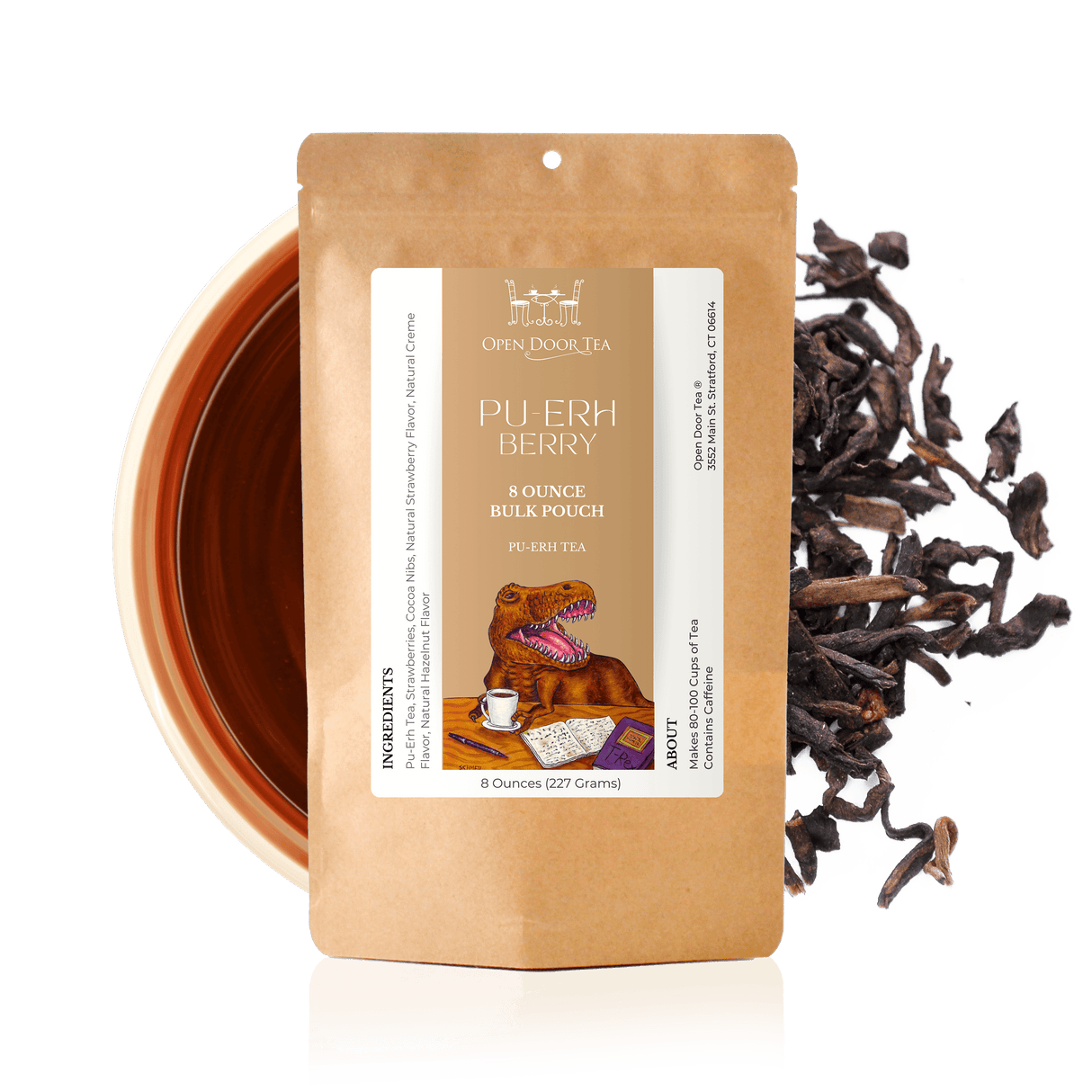 Pu-Erh Berry by Open Door Tea CT