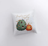 Pumpkins mice and everything nice Pillow Cover | Modern Farmhouse | Primitive Décor | Farmhouse Pillows | Country Decor | Fall Throw Pillows by UniikPillows