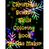 Christmas Scissor Skills Coloring Book