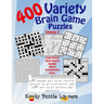 Variety Brain Game Puzzle Book, Volume 2: 400 Puzzles