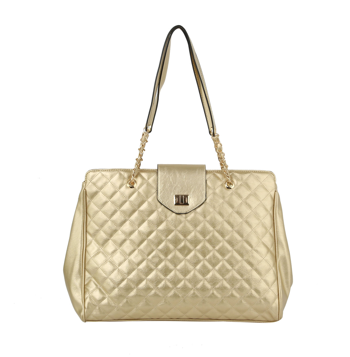 HF Oversize Quilted Satchel trolley sleeve by hfstylish