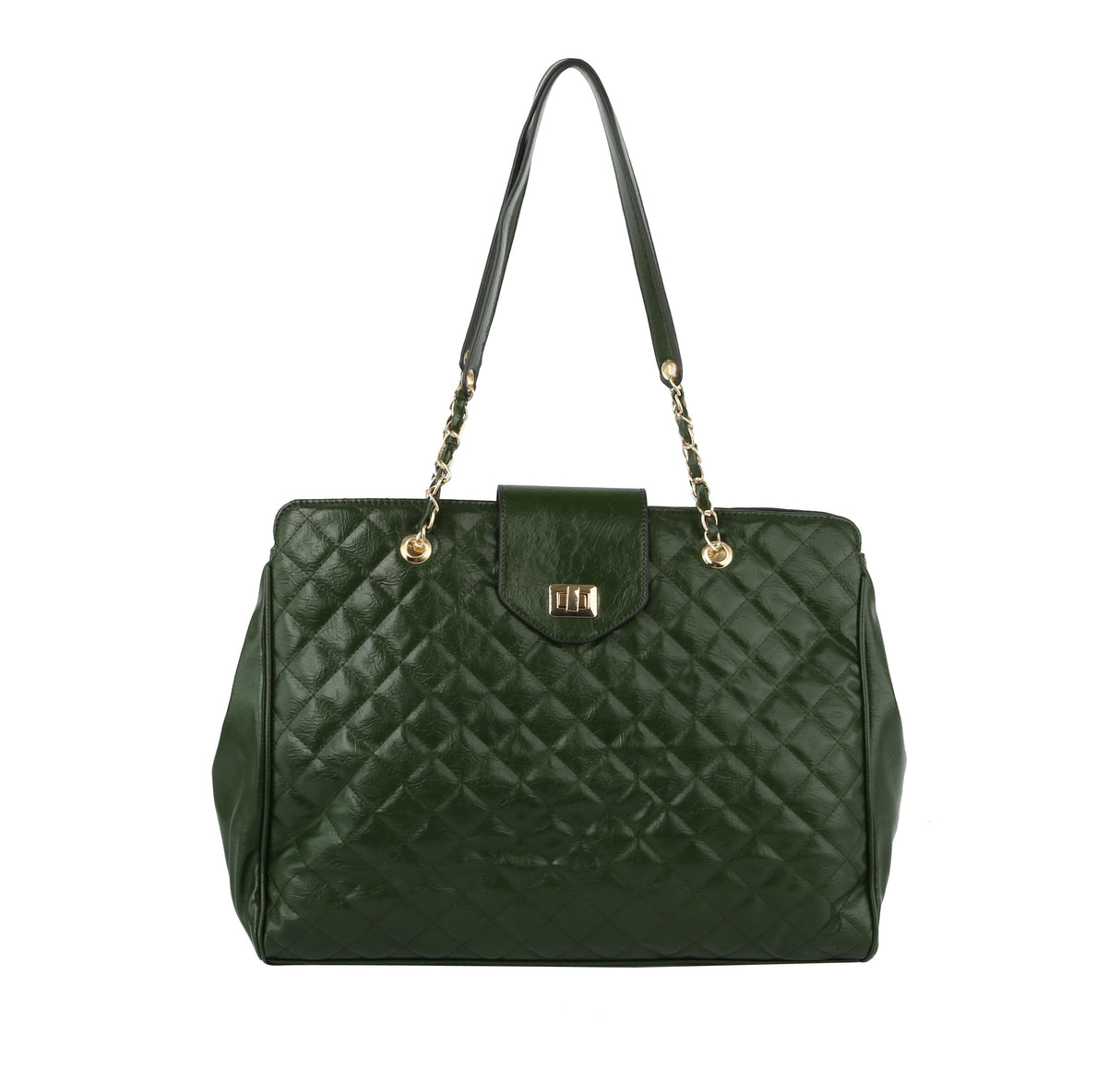 HF Oversize Quilted Satchel trolley sleeve by hfstylish