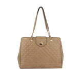 HF Oversize Quilted Satchel trolley sleeve by hfstylish