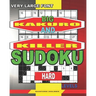 Very large font. Big Kakuro and Killer Sudoku hard levels.: Book for adults.