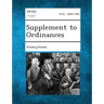 Supplement to Ordinances