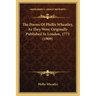 The Poems Of Phillis Wheatley, As They Were Originally Published In London, 1773 (1909)