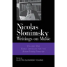 Nicolas Slonimsky: Writings on Music: Early Writings