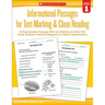 Informational Passages for Text Marking & Close Reading: Grade 1: 20 Reproducible Passages with Text-Marking Activities That Guide Students to Read St