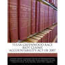 Tulsa-Greenwood Race Riot Claims Accountability Act of 2007