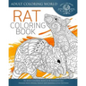 Rat Coloring Book: An Adult Coloring Book of 40 Zentangle Rat Designs with Henna, Paisley and Mandala Style Patterns