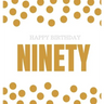 Happy 90th Birthday Guest Book (Hardcover): Happy 90th Birthday Guest book, party and birthday celebrations decor, memory book, ninety birthday, happy
