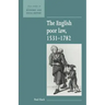The English Poor Law, 1531 1782