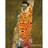 Gustav Klimt Weekly Planner 2021: Hope II Artistic Art Nouveau Daily Scheduler With January - December Year Calendar (12 Months) Beautiful Artsy Yello