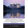 Latitudinal distribution of land and shelf and absorbed solar radiation during the Phanerozoic: USGS Open-File Report 85-31
