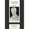 Essays Critical and Historical I
