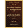 Hoyt's New Cyclopedia Of Practical Quotations V2: Drawn From The Speech And Literature Of All Nations, Ancient And Modern (1922)