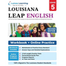 LEAP Test Prep: Grade 5 English Language Arts Literacy (ELA) Practice Workbook and Full-length Online Assessments: LEAP Study Guide
