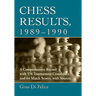 Chess Results, 1989-1990: A Comprehensive Record with 576 Tournament Crosstables and 64 Match Scores, with Sources