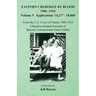 Eastern Cherokee By Blood, 1906-1910: Volume V Applications 14,277-18,060