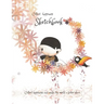Collect happiness sketchbook (Hand drawn illustration cover vol.6)(8.5*11) (100 pages) for Drawing, Writing, Painting, Sketching or Doodling: Collect