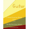3-Note Exercise Book: Guitar